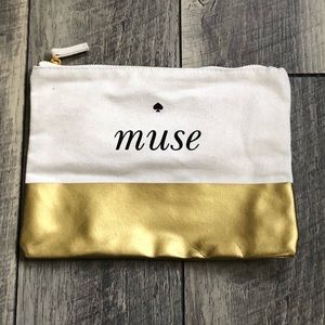 Kate Spade Muse Pouch Makeup Bag